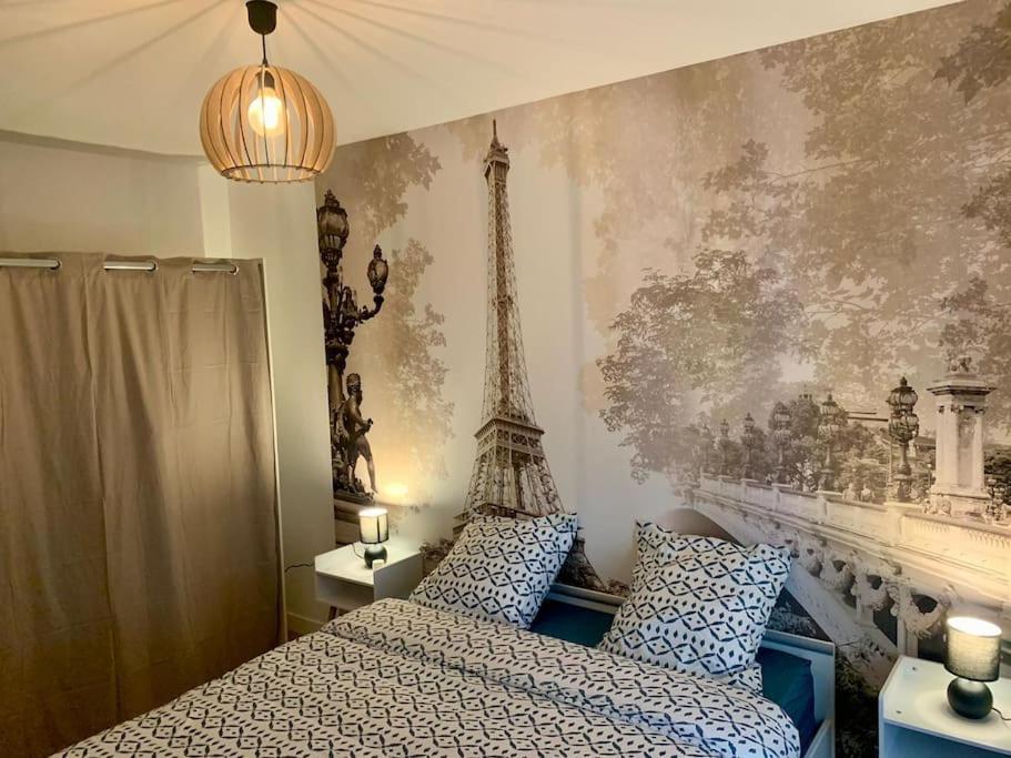 Agreable 2 Pieces A Pantin Apartment Bagian luar foto